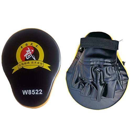 WESEEDOO Boxen Sport Pratzen Kampfsport Punch Pads Boxing Accessories Focus Pads Boxing Equipments Punching Kicking Palm Pad Kick Pads Sparring Pads von WESEEDOO