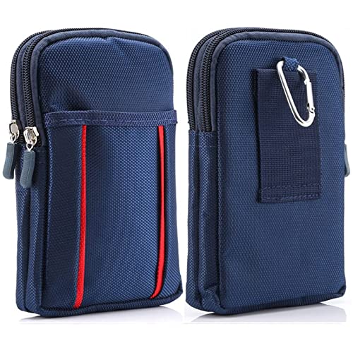 Handy Handytasche Herren, Hüfttaschen Handy Herren, 6.9" Multifunktional Gürteltasche mit Gürtelschlaufe Telefon Bauchtasche Handy Gürtel Hülle Camping Brieftasche Geldbeutel mit Gürtel Schlaufe von WFCKPQF