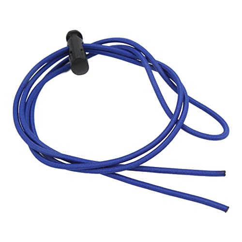 WGFOIP 2-teiliges Ersatzset für Schwimmbrillenbänder – Elastische Knöpfe, Einfache Einstellung, Langlebiges Material, Schnelle Installation mit Kordelstopp-Knopf (Blau) von WGFOIP