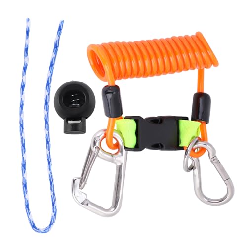 WGFOIP Hochwertiges Sicherheits-Notfallwerkzeug für Tauchrollen Zum Klettern Im Freien (Orange) von WGFOIP