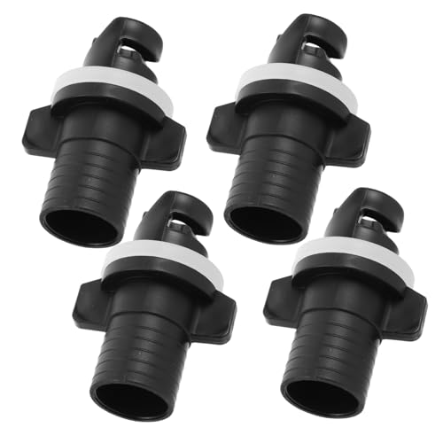 WHAMVOX 4 Stück Teiliges Sup Ventiladapter Langlebiger Poolschlauch Kajak Anschluss Vielseitig Kompatibel mit Aufblasbaren Kajaks und Paddle Boards Werkzeugfreie Installation Robust und von WHAMVOX