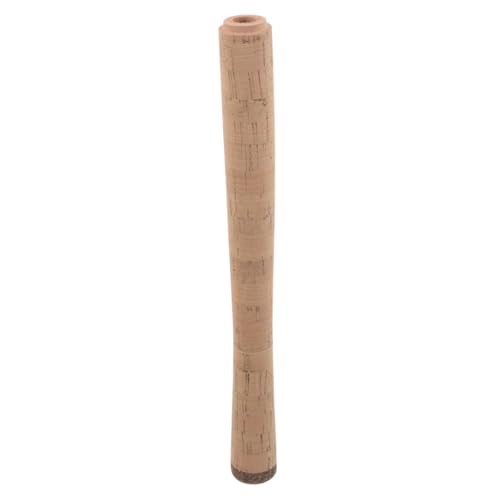 WHAMVOX Cork Fishing Rod Handle Inner Diameter Wooden Lure Rod Replacement Grip DIY Friendly Non-Slip Comfortable Stable Fishing Handle Knob von WHAMVOX