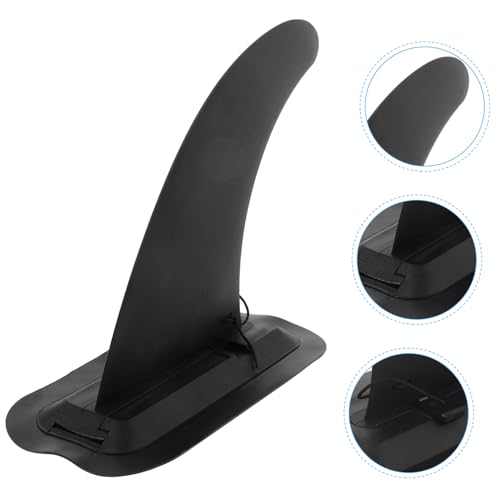 WHAMVOX Surfboard Fin Abnehmbare Paddleboard Fin Stabilitätsverbesserung Ersatzflosse für Aufblasbare Surfbretter und Stand Up Paddle Boards aus Robustem Kunststoff von WHAMVOX