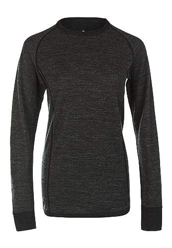 WHISTLER Brandi Merino T-Shirt 1011 Dark Grey Melange 36 von WHISTLER