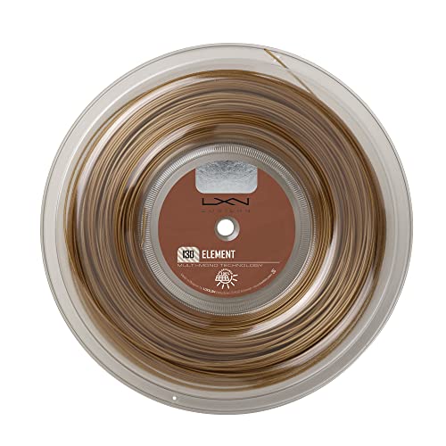 Luxilon Tennissaite, Element, 200 Meter Rolle, Bronze, 1,30 mm, Unisex, WRZ990111 Luxilon Tennissaite, Element, 200 Meter Rolle, Bronze, 1,30 mm, Unisex, WRZ990111 von Wilson