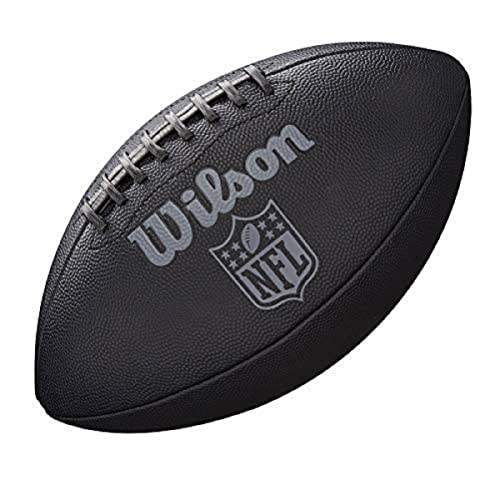 Wilson Unisex-Adult NFL JET BLACK OFFICIAL SIZE FB American Football, Uni von Wilson