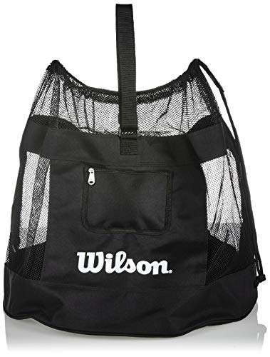 Wilson WTH1816 Unisex-Adult ALL SPORTS BALL BAG Volleyball, BLACK, Uni von Wilson