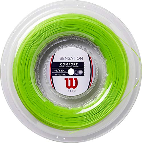 Wilson Unisex Adult Sensation Reel Tennissaite, Neon Green, 16 G EU von Wilson