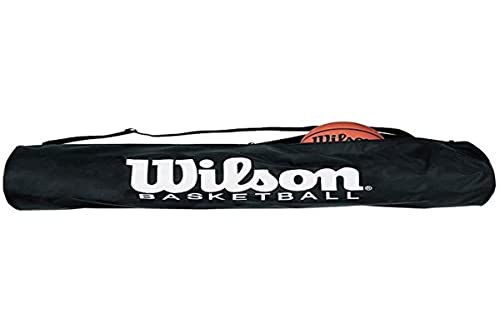 Wilson Unisex-Adult BASKETBALL TUBE BAG BLACK, Uni von Wilson