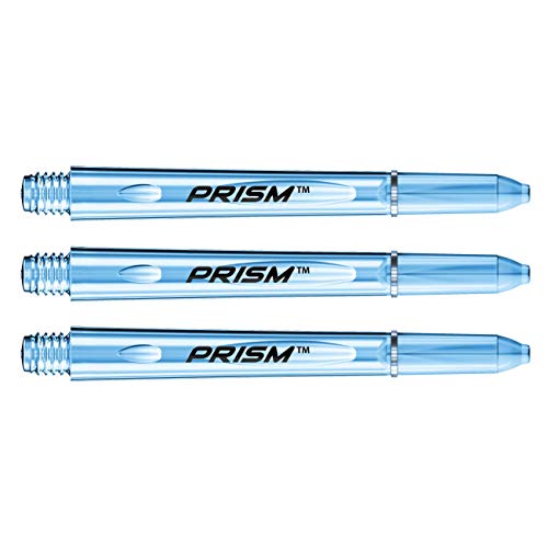 WINMAU Prism 1.0 Blau Medium Polycarbonate Dart Stems - 1 Sätze pro Packung (3 Schäfte insgesamt) von WINMAU