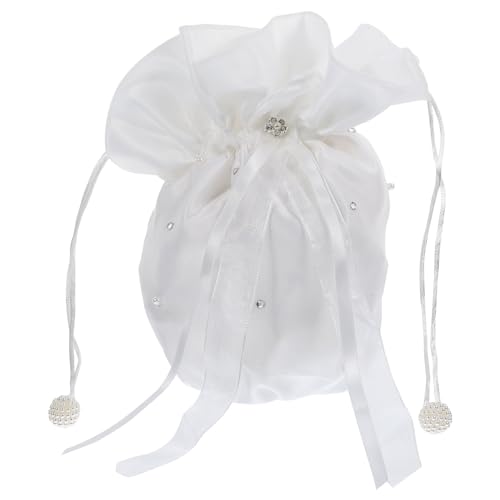 WINOMO Braut Hochzeit Handtasche Brautbeutel Tasche Dolly Tasche Handtasche Braut Handtasche Clutchtasche Abendtasche - 1 Stück von WINOMO