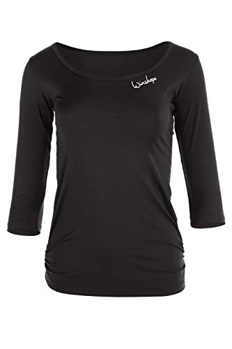 Winshape Damen Super Leichtes Functional 3/4-Arm Shirt AET107, Slim Style Fitness Yoga Pilates von WINSHAPE