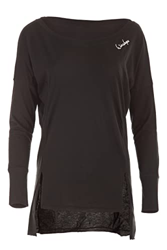 WINSHAPE Damen Ultra leichtes Modal-Longsleeve MCS003 mit verlängertem Rückenteil, All-Fit Style, Fitness Freizeit Sport Yoga Workout, schwarz, M WINSHAPE Damen Ultra leichtes Modal-Longsleeve MCS003 mit verlängertem Rückenteil, All-Fit Style, Fitness Freizeit Sport Yoga Workout, schwarz, M von WINSHAPE