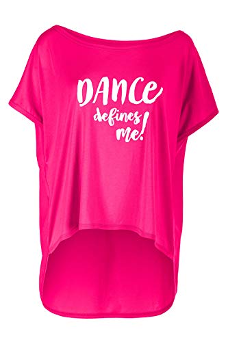 Winshape Damen Ultra leichtes Modal-Shirt MCT017 Defines me, Dance Style, Fitness Freizeit Sport Yoga Workout T, deep-pink, XXL von WINSHAPE