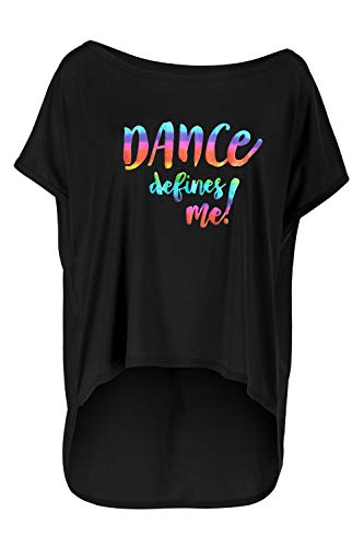 Winshape Damen Ultra leichtes Modal-Shirt MCT017 Defines me, Dance Style, Fitness Freizeit Sport Yoga Workout T, schwarz, M von WINSHAPE