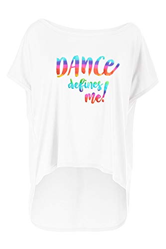 Winshape Damen Ultra leichtes Modal-Shirt MCT017 Defines me, Dance Style, Fitness Freizeit Sport Yoga Workout T, Vanilla-Weiss, L von WINSHAPE