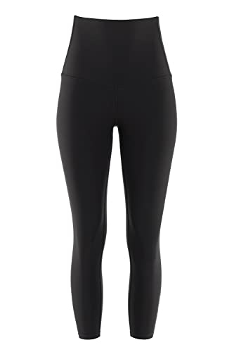 WINSHAPE Damen Functional Comfort 7/8-tights Hwl312c “high Waist”, Ultra Soft Style Leggings, Schwarz, L EU von WINSHAPE