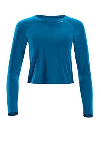 WINSHAPE Damen Functional Light and Soft Cropped Long Sleeve Top AET119LS, Ultra Soft Style von WINSHAPE