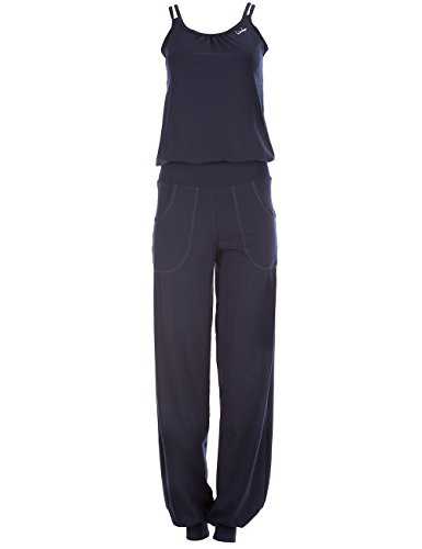 Winshape Damen Jumpsuit WJS1, Fitness Freizeit Sport Yoga Pilates, Night-Blue, XL von WINSHAPE