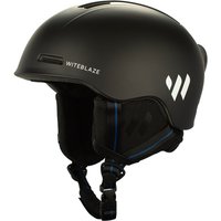 WITEBLAZE Ryder Skihelm Kinder 9006 - schwarz/blau 49-51 cm von WITEBLAZE