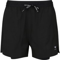 WITEBLAZE Sulu 2in1 Trainingsshorts Damen 9000 - schwarz 38 von WITEBLAZE