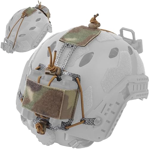Fast Helm Batterie Tasche Tasche für Gegengewicht Helm-Batterie-Pack Tasche für Ausgleichsgewicht 1000D Nylon Tasche für Helmbatterie für Taktische Helme von WJHHTAC