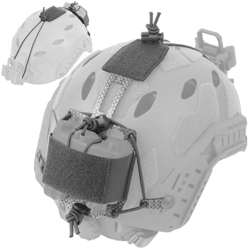 Taktischer Helm-Batteriebeutel Balance-Gewichtstasche Helmbatteriesatz Helmbatterietasche aus 1000D-Nylon Gegengewichtstasche für Taktischen Helm von WJHHTAC