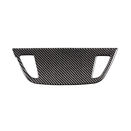 WKSDDP Auto Carbon schwarz Center Control Armaturenbrett Air Outlet Rahmen Abdeckung Schutzverkleidung Styling, für BMW X1 F47 F48 2016-2020 von WKSDDP