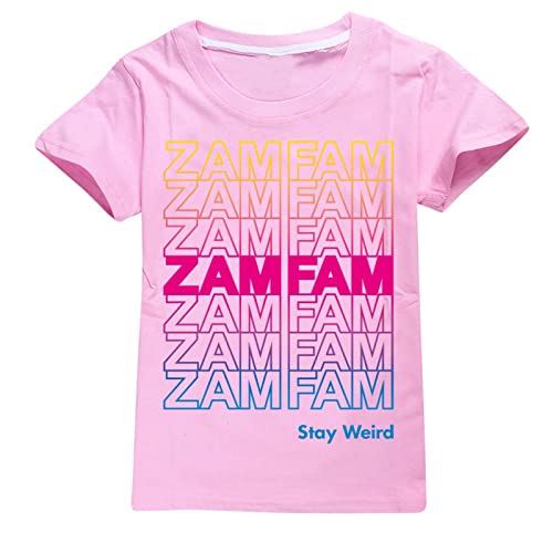 WLIN Rebecca Zamolo Elizabeth 100-170 Neues T-Shirt Freizeit Sportanzug Kleinkind Mädchen Schlafanzug Kleinkind Jungen Sommerkleidung T Shirt von WLIN