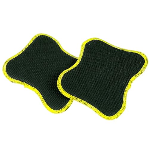 WLTYSM Cushion Grip 1 Paar Gummi-Griffpolster for Gewichtheben, Fitnessstudio, Trainingshandschuhe, eliminieren Handschweiß, Trainingsmatten (Color : YW) von WLTYSM