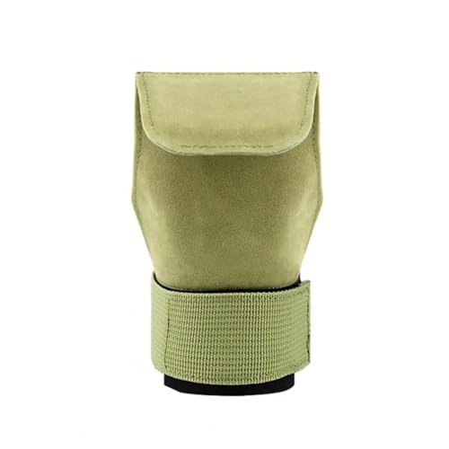 WLTYSM Cushion Grip Handflächengriffpolster, leichte Gewichtheberhandschuhe, wasserdichter Handschutz, nützliche Reck-Push-up-Handschuhe (Color : Grass Green) von WLTYSM