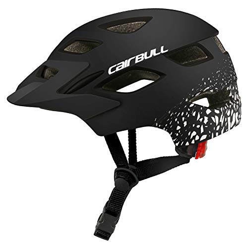 WLXW Kinder Helm, Fahrrad Fahren Roller Unterhaltung Im Freien Kopfschutz Helm, Tragbare Einstellbare Schutzhelm Schutzausrüstung, 19.6-22.5In,Schwarz von WLXW