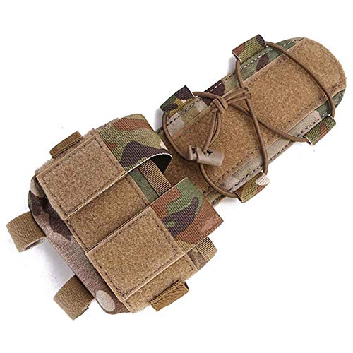 WLXW Taktische Tasche MK2 Batterie Fall Für Helm Camo Jagd Airsoft Helm Balance Gewicht Taschen Helm Batterietaschen, Taktische Helm Batterietasche,Cp von WLXW