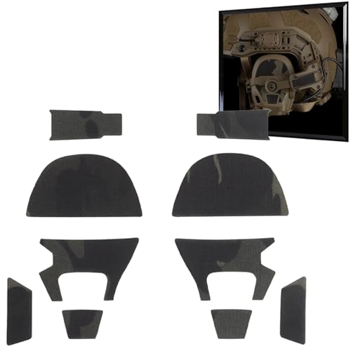 WLXW Taktischer Headset-Aufkleber Camouflage/Kabelaufbewahrung 2-in-1 Magic Wrap for GEN6 Jagd-Schießkopfhörer Mit Geräuschunterdrückung(MCTP) von WLXW