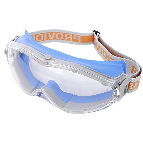 WNSC Anti-Impact-Blocking-Brille, Anti-Fog-Schutzbrille, winddichter UV-Schutz für Arbeiten in der Industrie im Freien(blue) von WNSC