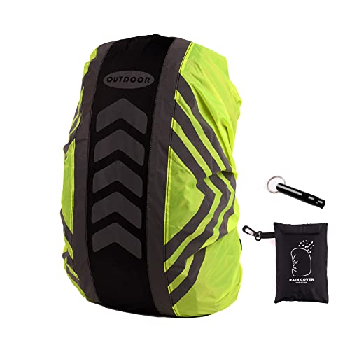 WNXXCD Rucksack Regenschutz Schulrucksack Regenschutz mit Sicherheit reflektierenden Streifen, geeignet für Camping, Wandern, Schule und andere Gelegenheiten von WNXXCD