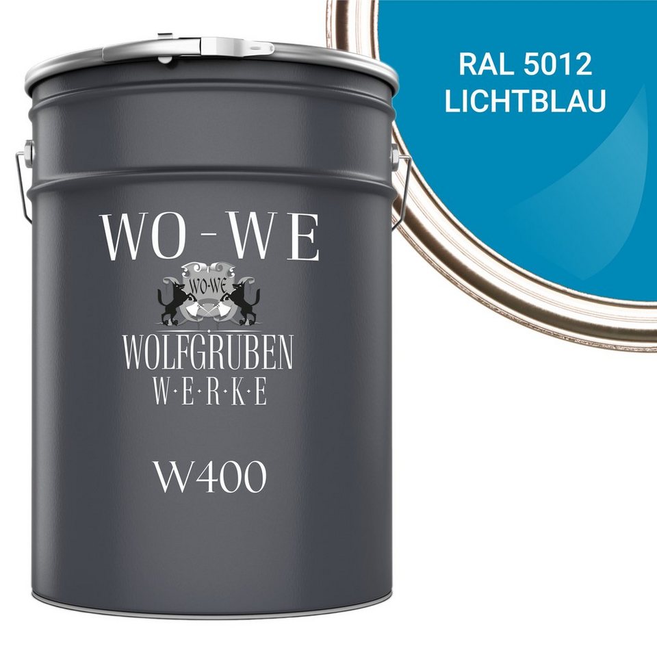 WO-WE Lack Bootslack Schiffslack Parkettlack Yachtlack W400, 0,75-5L, Seidenglänzend, Lösemittelbasis von WO-WE