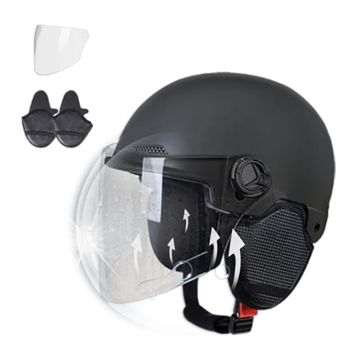 Motorrad-Sicherheitshelme – verstellbare Motorradhelme, universelle Sicherheitshelme, Fahrradhelme, verstellbare Helme für Motorrad, Roller, Erwachsene Wobblo von WOBBLO