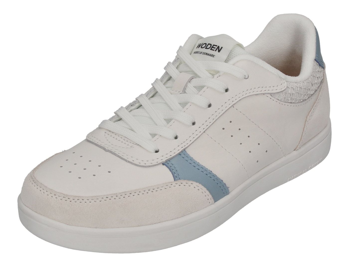 WODEN BJORK WL645 Sneaker ice blue blanc de blanc von WODEN