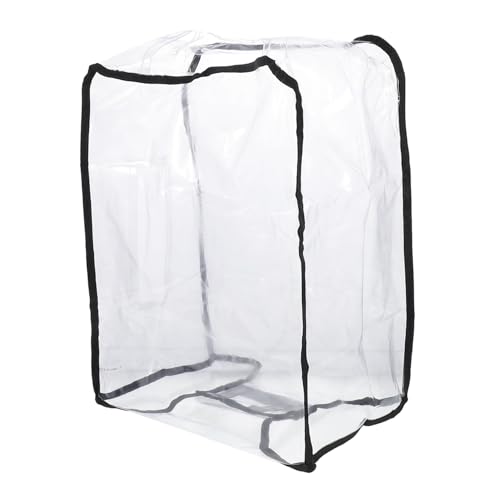 WOFASHPURET Transparente Kofferschutzhülle Wasserdichtes Gepäckcover mit Selbstklebendem Boden Schutz gegen Kratzer und Schmutz Elastisch Leicht zu Reinigen für Reisegepäck von WOFASHPURET