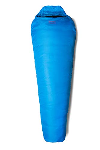 Snugpak Unisex-Erwachsene 98820 Travelpak 2 Schlafsack LH Zip, Blau (Electric Blue), One Size von Snugpak