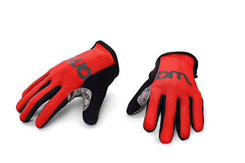 WOOM BIKES USA Kinder Handschuhe (Alter 2–5), Größe 5, Unisex, rot von woom