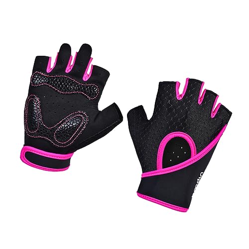 WOONEKY 1 Paar Halbfingerhandschuhe Sporthandschuhe Fitnesshandschuhe rutschfeste Handschuhe von WOONEKY