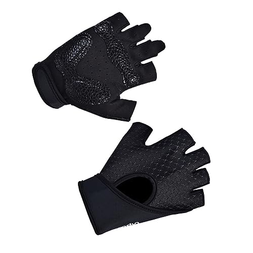 WOONEKY 1 Paar Sporthandschuhe Halbfingerhandschuhe rutschfeste Handschuhe Fitnesshandschuhe von WOONEKY