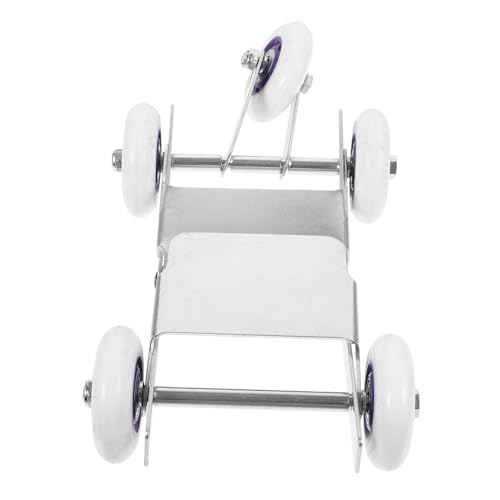 WOONEKY Elektroauto-Booster Reifen-Skates Auto-Dolly motorradreifen elektroauto zubehör Rollschuhe Poster bewegliche Räder des Fahrzeugs Werkzeug zum Bewegen eines Dreirads Universal- von WOONEKY