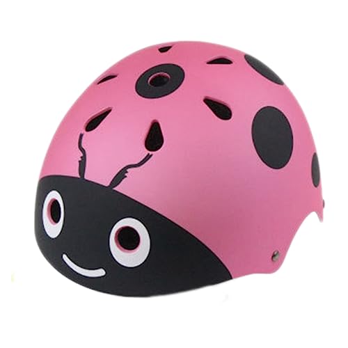 WOONEKY Schutzhelm Helm Für Kinder Schubkarrenhelm Skate-Helm Helme Für Kinder Kinderhelm Fahrradhelm Jethelm Kopfumfang Rosa Rollschuhlaufen von WOONEKY