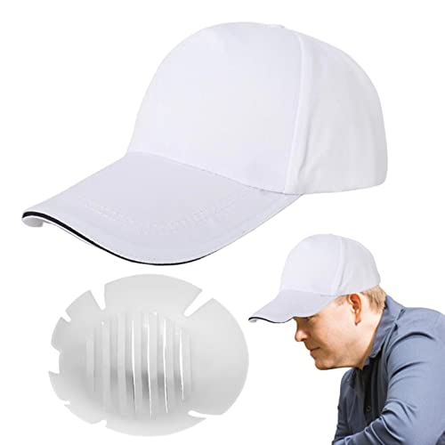 Anstoßkappen – Anti-Kollisions-Schutz-Kopfbedeckung im Baseball-Stil – Anstoßkappen für Sicherheit mit Futter für Radfahren, Skifahren von WOTEG