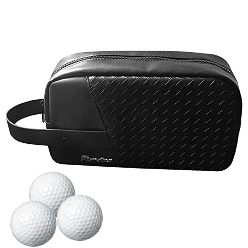 Golf-Mini-Tasche, Organizer-Tasche, PU-Golftasche, modisch, für Herren, Damen, Golf-Tasche, Golf-Tasche, Aufbewahrungs-Halterung, Mehrzweck-Handtasche, Golf-Zubehör von WOTEG