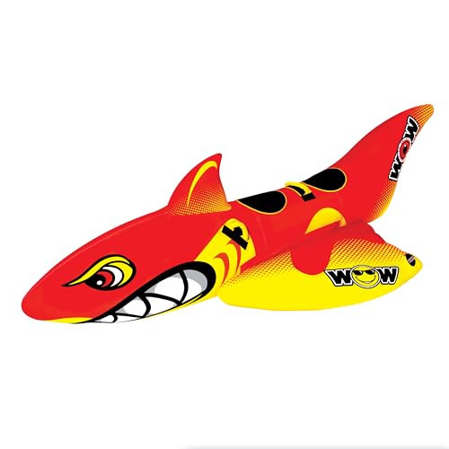 WOW Sports Unisex-Erwachsene Big Shark Abschleppbar, rot von WOW Sports