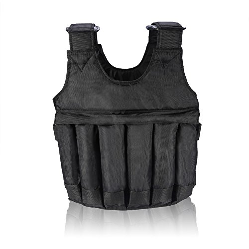 50KG Verstellbare Gewichte Weste, Oxford Stoff Laufgewicht Weste 12 Taschen Krafttraining Gewichtswesten für Workout Fitness Übung Krafttraining 60 x 42cm 50KG Verstellbare Gewichte Weste, Oxford Stoff Laufgewicht Weste 12 Taschen Krafttraining Gewichtswesten für Workout Fitness Übung Krafttraining 60 x 42cm von WPKD BLUEIY